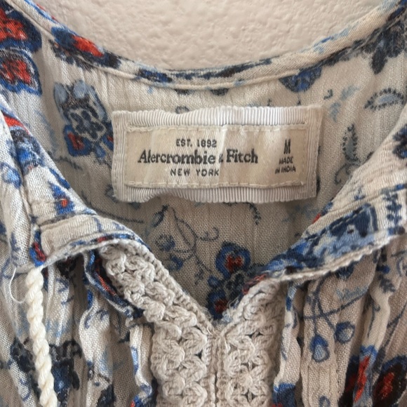 Boho Abercrombie Dress Size Medium - Picture 3 of 4
